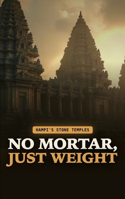 Cover frame: Why Did Hampi's Builders Use Mortarless Stone?