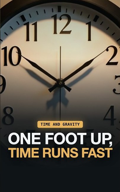 Cover frame: The Clock That Ran Faster One Foot Off the Ground